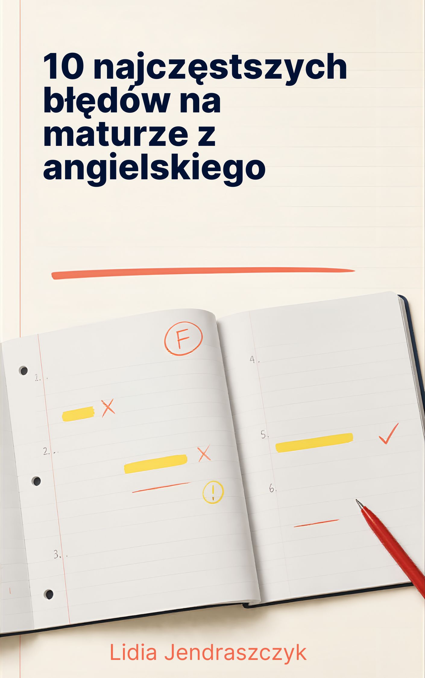 Okładka e-booka: 10 najczęstszych błędów na maturze z angielskiego